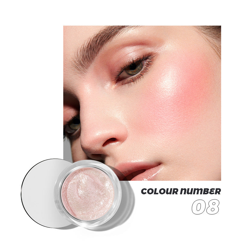 Pudaier Blush Liquide 10 Couleurs – Contouring Naturel, Lèvres et Joues Lumineuses