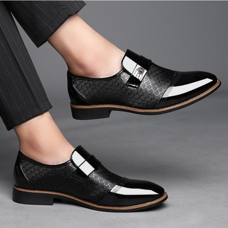 Chaussures en Cuir Gaufré – Élégance & Polyvalence Masculine