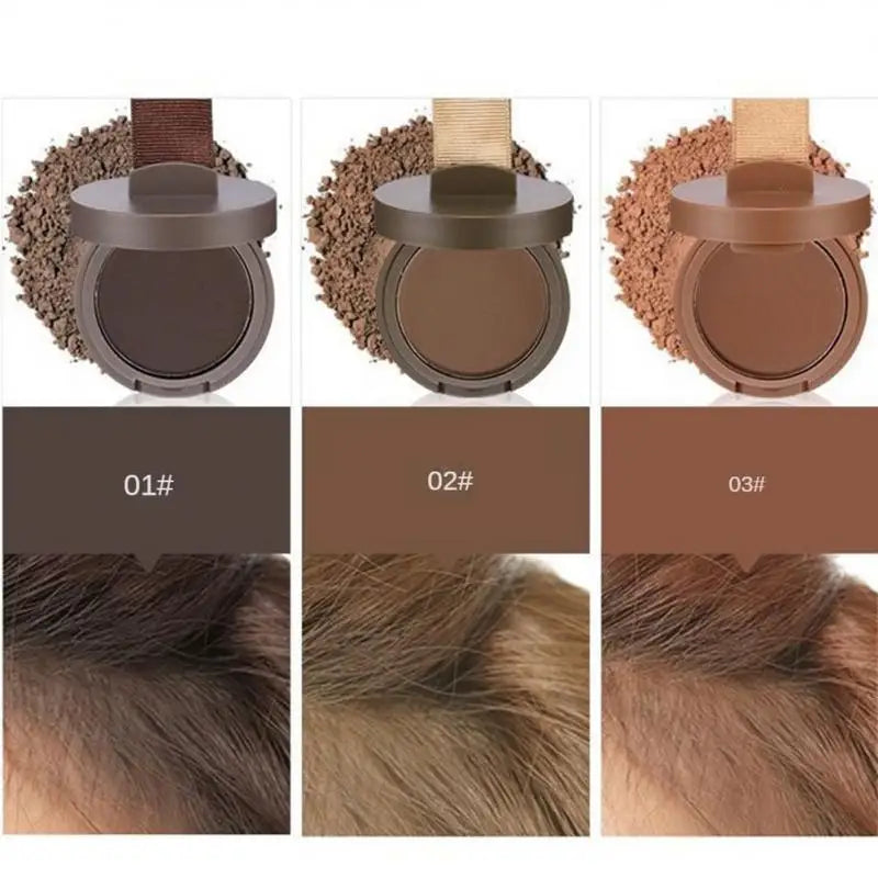 Poudre ombre cheveux – Remplissage instantané, effet naturel, couvre calvitie.