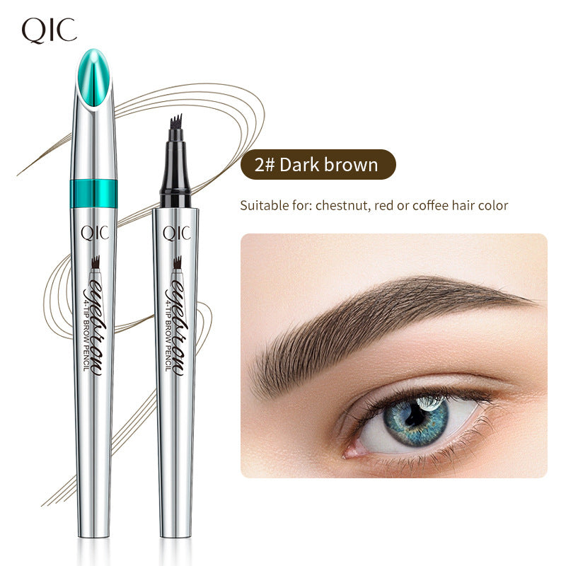 Crayon à Sourcils Liquide Imperméable – Effet Sourcils Sauvages, Non-Bavé