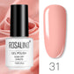 Set de Vernis Gel ROSALIND – Manucure Semi-Permanente, Top Coat UV LED