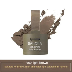 Poudre ombre cheveux – Remplissage instantané, effet naturel, couvre calvitie.