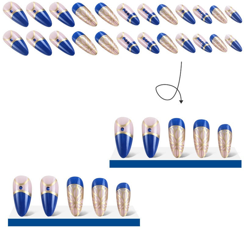 patchs à ongles long en aluminium