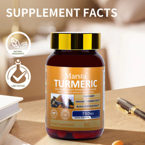 Capsules extrait de curcuma – Bien-être, anti-inflammatoire, antioxydant