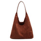 Bag for women large capacity simple tote bag retro and lazy suede big bun mother bag