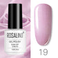 Set de Vernis Gel ROSALIND – Manucure Semi-Permanente, Top Coat UV LED