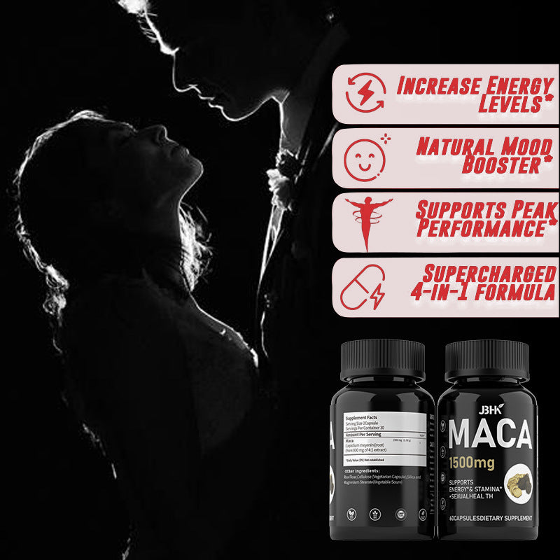 Maca Capsule - Supplément alimentaire nourrissant pour hommes