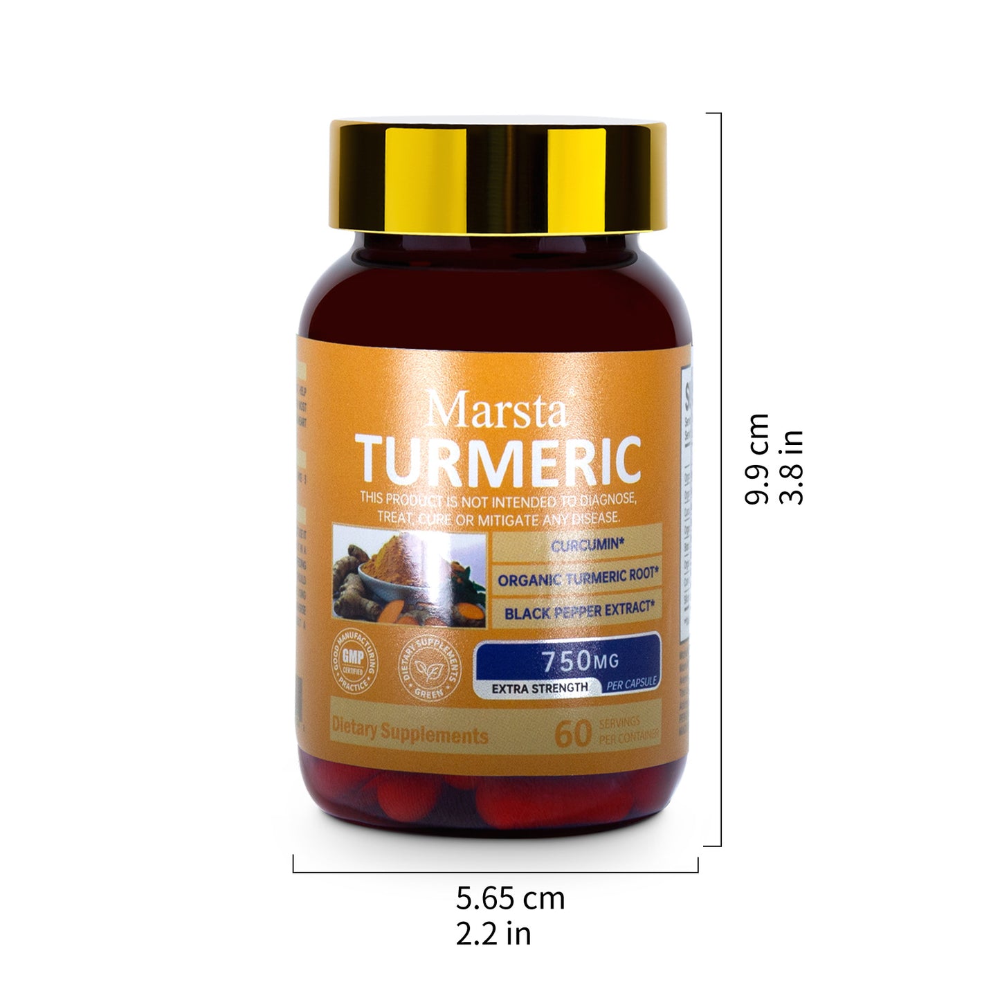 Capsules extrait de curcuma – Bien-être, anti-inflammatoire, antioxydant