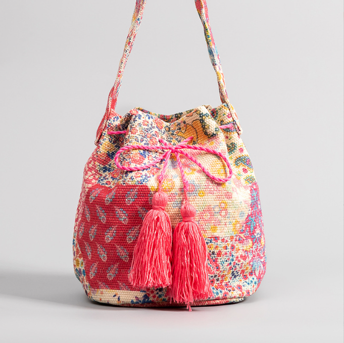 Sac Messenger Femme – Style Boho, Imprimé Ethnique & Canvas