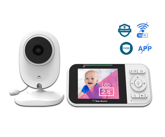 Baby Monitor 2.8 pouces – Dispositif de Surveillance pour Bébé