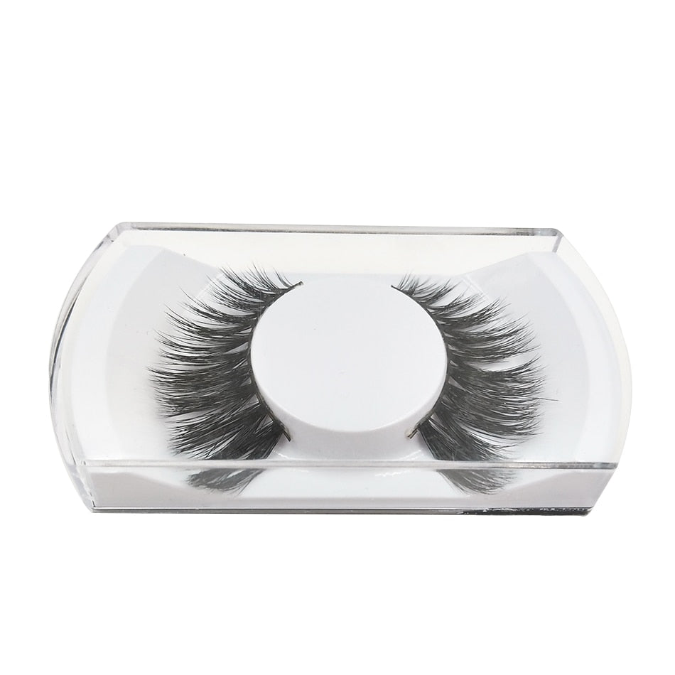 Cils Longs Wispy Volume – Faux Cils 3D en Poils de Mink