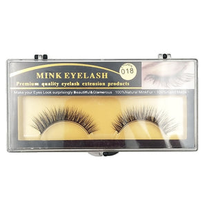 1 Paire de Cils Mink 3D – Longs, Naturels, Légers