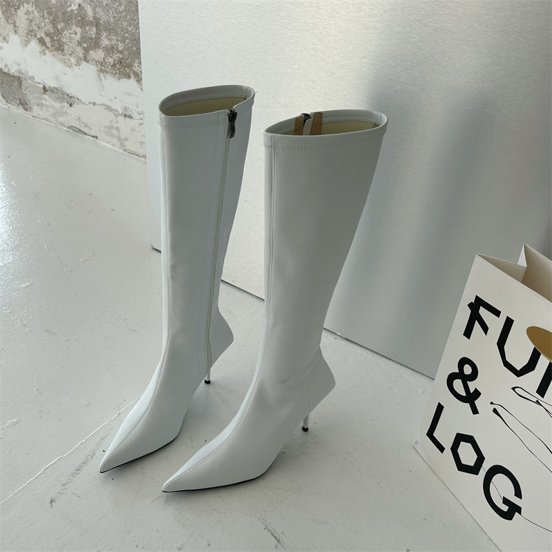 Bottes Femme Automne – Longues, Colorées & Talon Fin