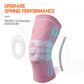 Genouillère à ressort en silicone, protection professionnelle, genouillère rotule de course