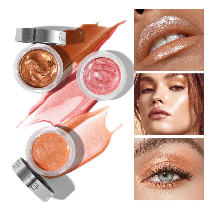 Pudaier Blush Liquide 10 Couleurs – Contouring Naturel, Lèvres et Joues Lumineuses