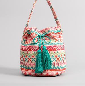 Sac Messenger Femme – Style Boho, Imprimé Ethnique & Canvas