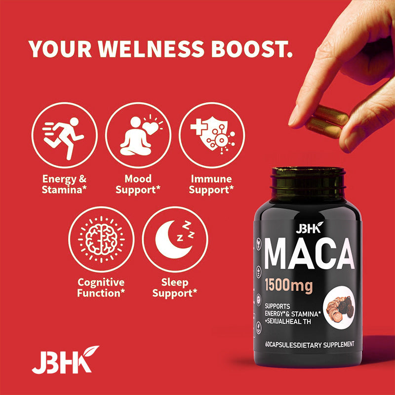 Maca Capsule - Supplément alimentaire nourrissant pour hommes