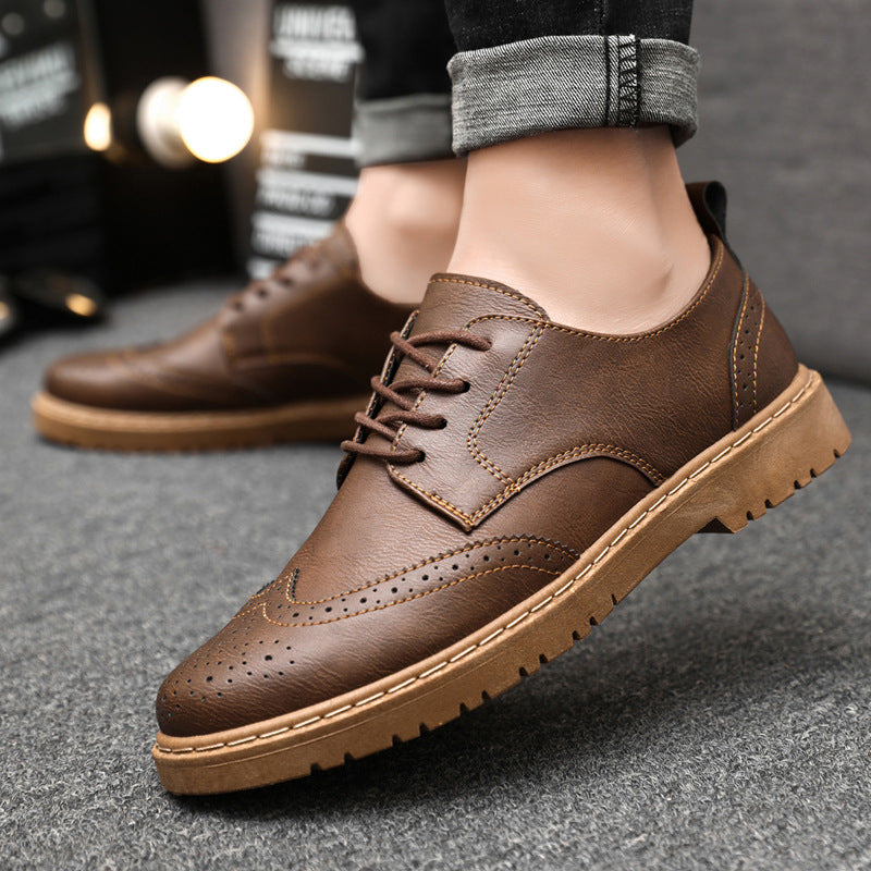 Chaussures en Cuir Formelles pour Hommes, Style Britannique