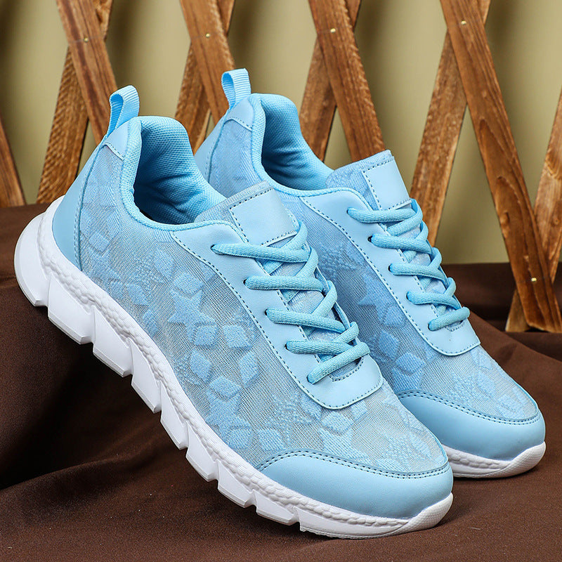 Chaussures Femme Blanches – Légères, Respirantes & Confortables
