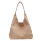 Bag for women large capacity simple tote bag retro and lazy suede big bun mother bag