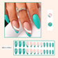 Faux ongles de longueur moyenne Patch Ins Style Hot Girl