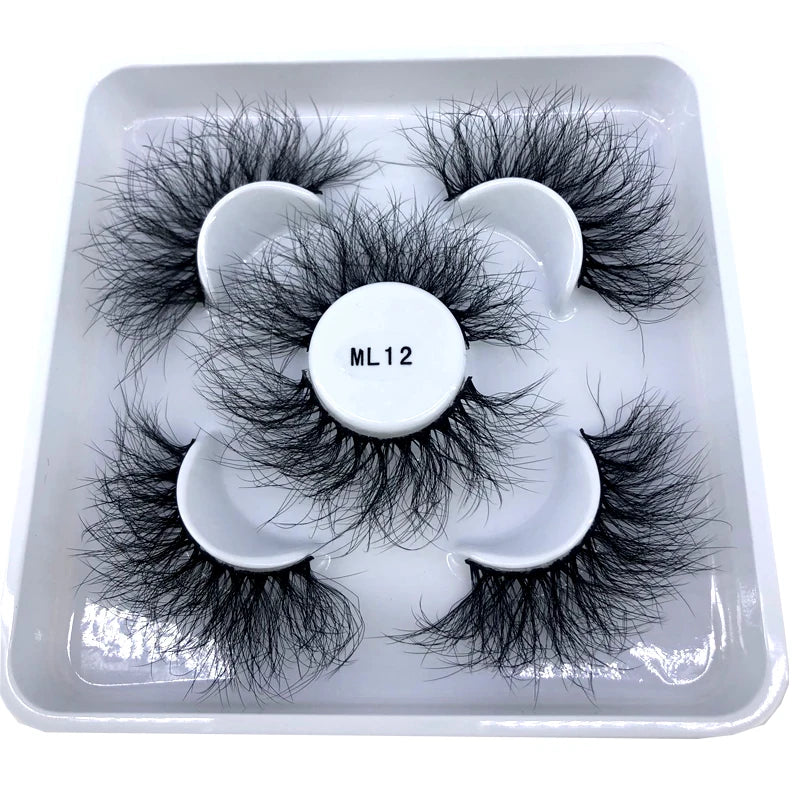 3 Paires Cils Minks 3D – Longs & Naturels