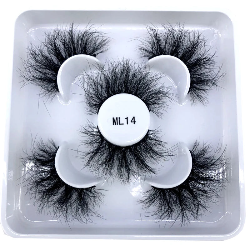 3 Paires Cils Minks 3D – Longs & Naturels