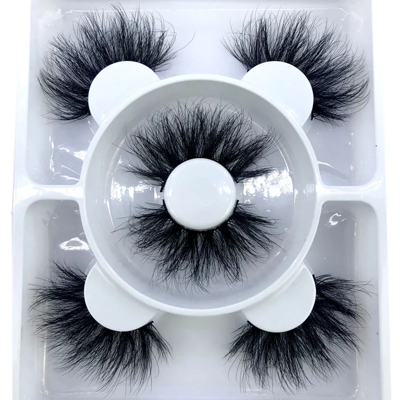 3 Paires Cils Minks 3D – Longs & Naturels