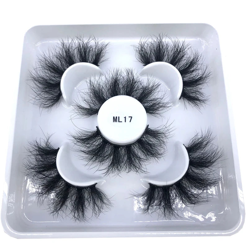 3 Paires Cils Minks 3D – Longs & Naturels