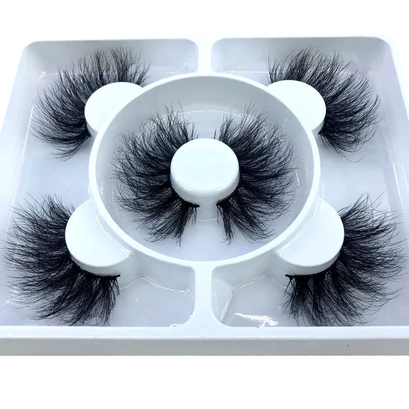 3 Paires Cils Minks 3D – Longs & Naturels