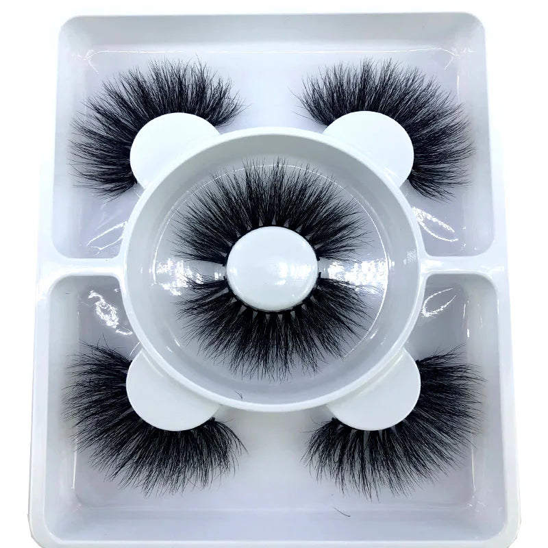 3 Paires Cils Minks 3D – Longs & Naturels