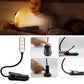 Lampe de Lecture Mini LED – Rechargeable, 3 Niveaux & Flexible