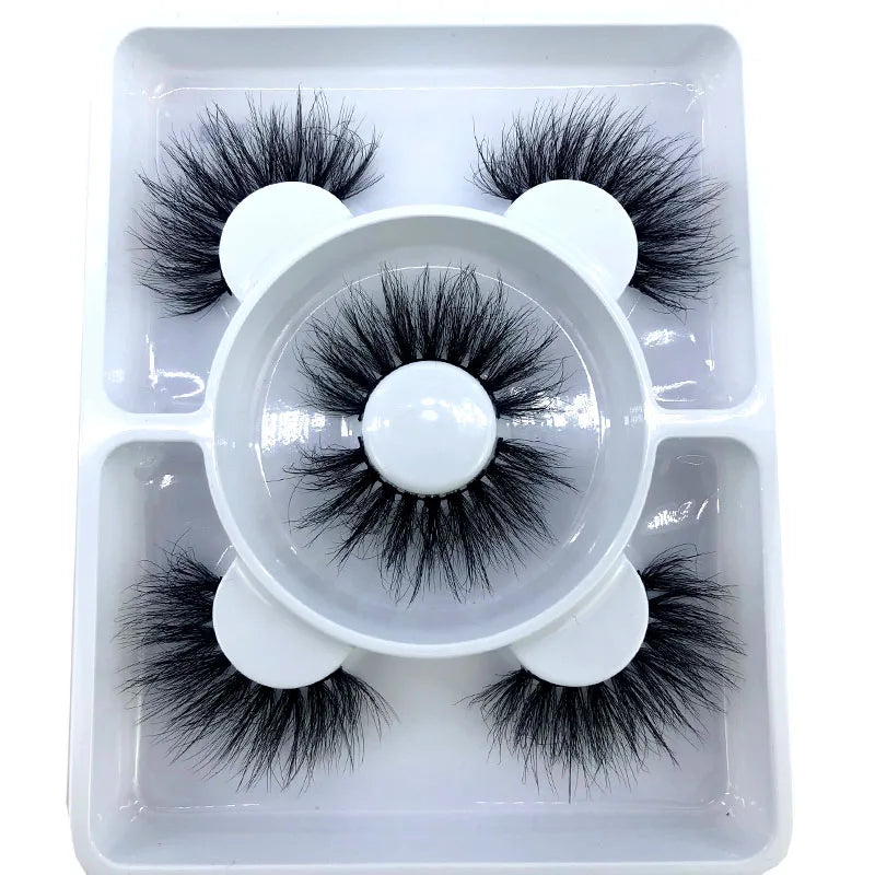 3 Paires Cils Minks 3D – Longs & Naturels