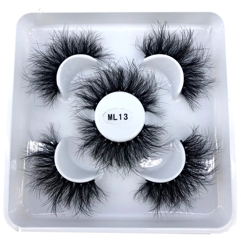 3 Paires Cils Minks 3D – Longs & Naturels