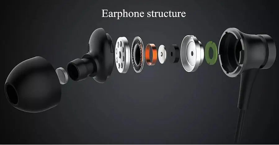 Xiaomi Piston 3 Earphones - Casque In-Ear avec Micro, Bass, 3.5mm