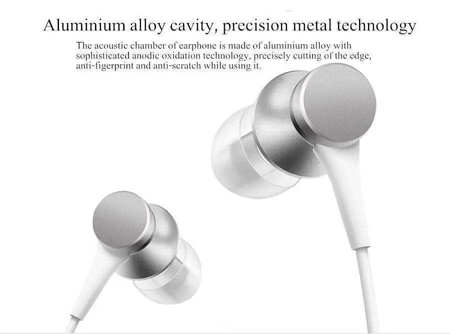Xiaomi Piston 3 Earphones - Casque In-Ear avec Micro, Bass, 3.5mm