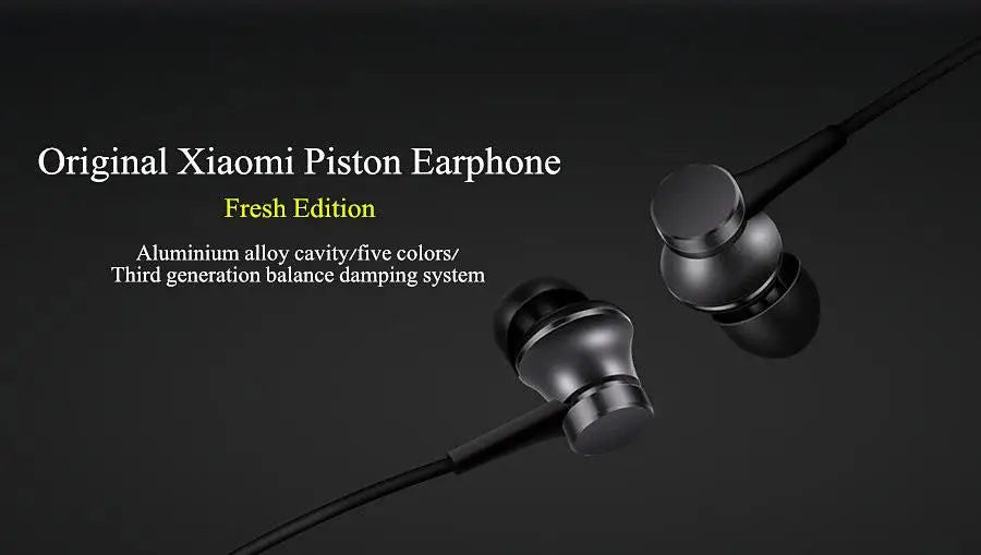 Xiaomi Piston 3 Earphones - Casque In-Ear avec Micro, Bass, 3.5mm
