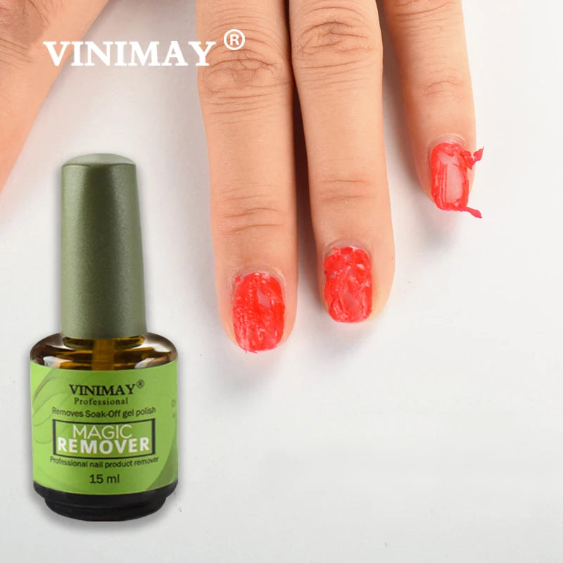 Gel Magic Remover VINIMAY – Base & Top Coat Mat, Vernis Ongles