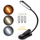 Lampe de Lecture Mini LED – Rechargeable, 3 Niveaux & Flexible