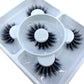 3 Paires Cils Minks 3D – Longs & Naturels