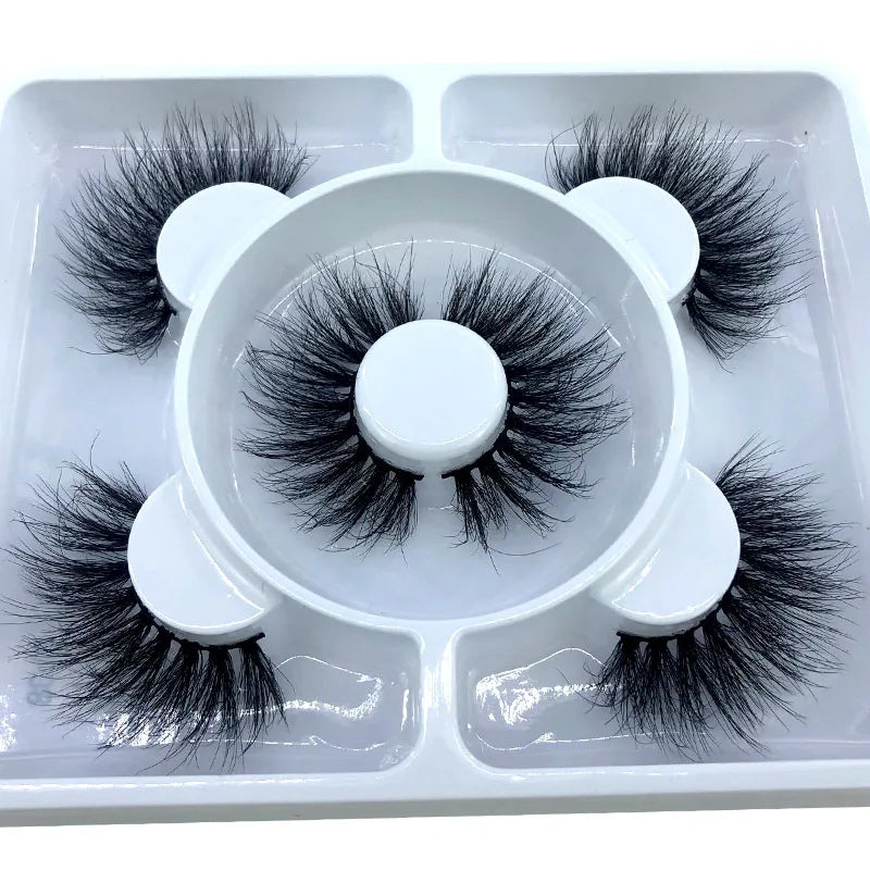 3 Paires Cils Minks 3D – Longs & Naturels