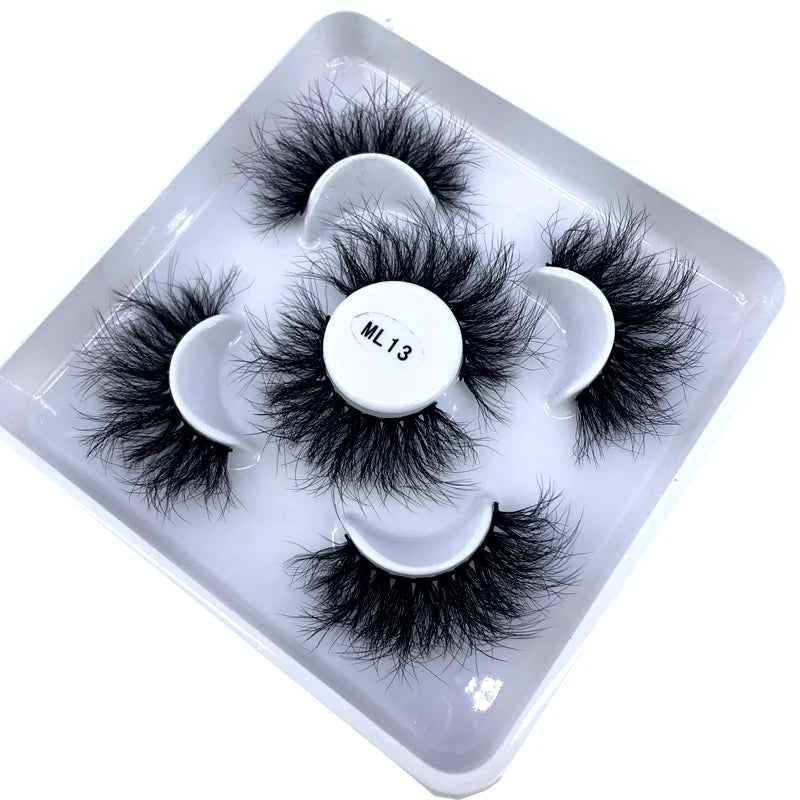 3 Paires Cils Minks 3D – Longs & Naturels