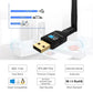 TEROW 5B10 Carte adaptateur sans fil 600Mbps Bluetooth 5.8GHz + 2.4GHz USB Wi-Fi