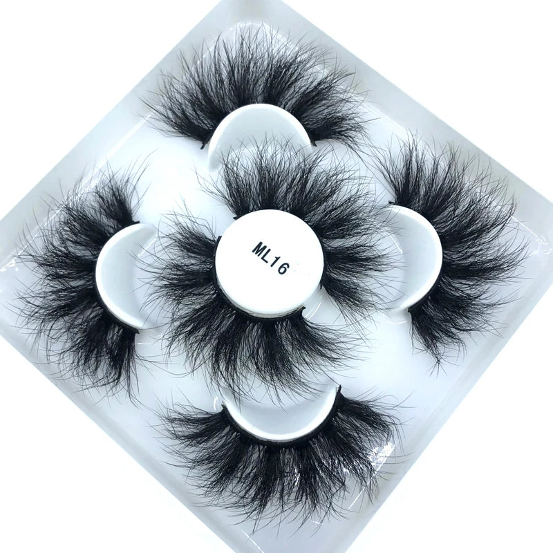 3 Paires Cils Minks 3D – Longs & Naturels