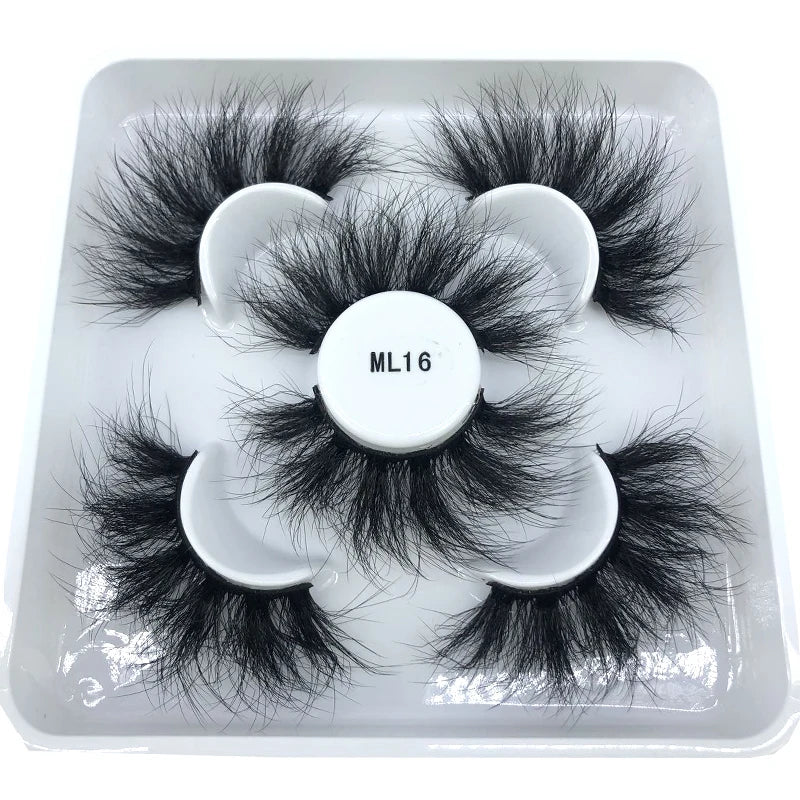 3 Paires Cils Minks 3D – Longs & Naturels