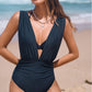 Maillot de bain 1 pièce couleur unie