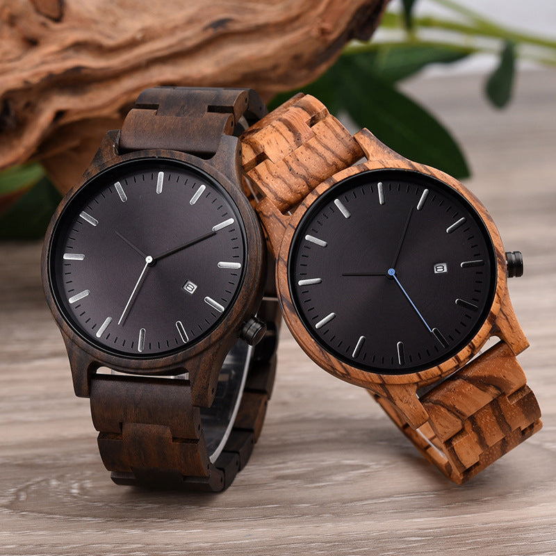 DODO DEER – montre en bois de santal pour hommes, mouvement japonais, la montre en bois ultra-fine la plus vendue d'Amazon peut être sculptée