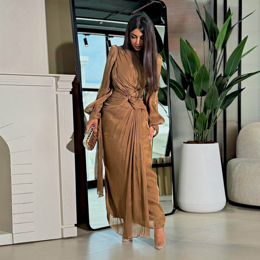 Robe de soirée Dubaï du Moyen-Orient