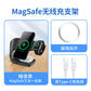 Chargeur sans fil MagSafe, base de chargement de bureau iwatch casque Bluetooth airpodspro aspiration magnétique trois-en-un