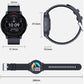Montre de sport prise de  pression artérielle, oxygène. Bluetooth, appels, jeux, musique, compteur de pas Smart Watch